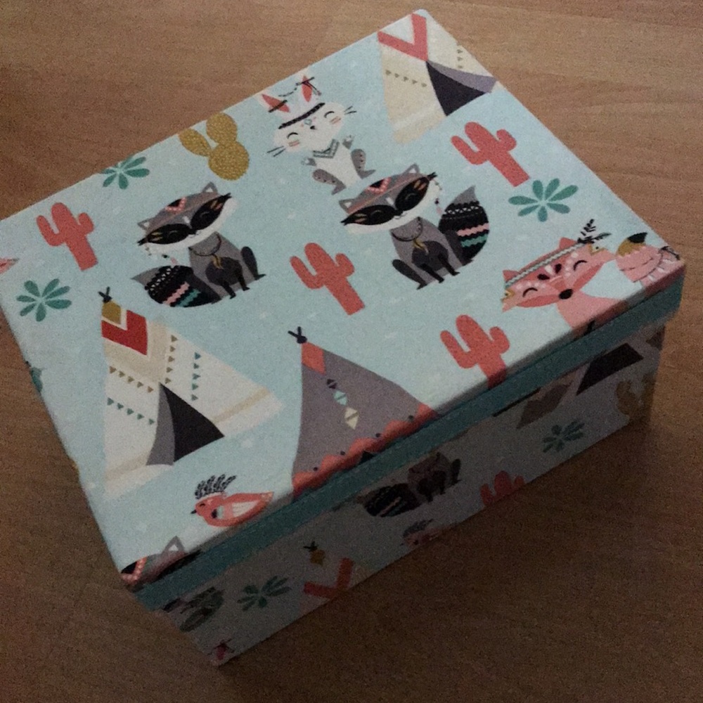 (3) BOHO style stackable boxes 🌈 - Picture 3 of 3